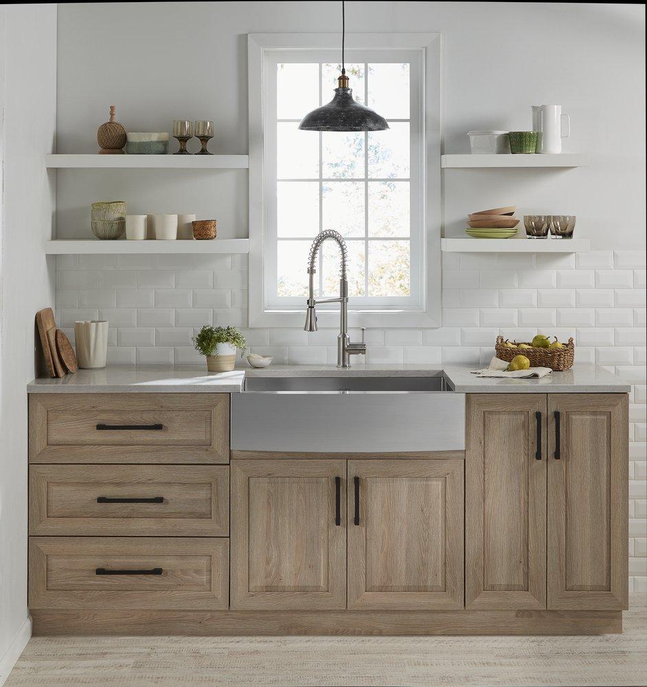 AMERICAN STANDARD American Standard 18SB.9332211.075 Edgewater 33 x 22 Stainless Steel 1-Hole Dual Mount Kitchen Sink
