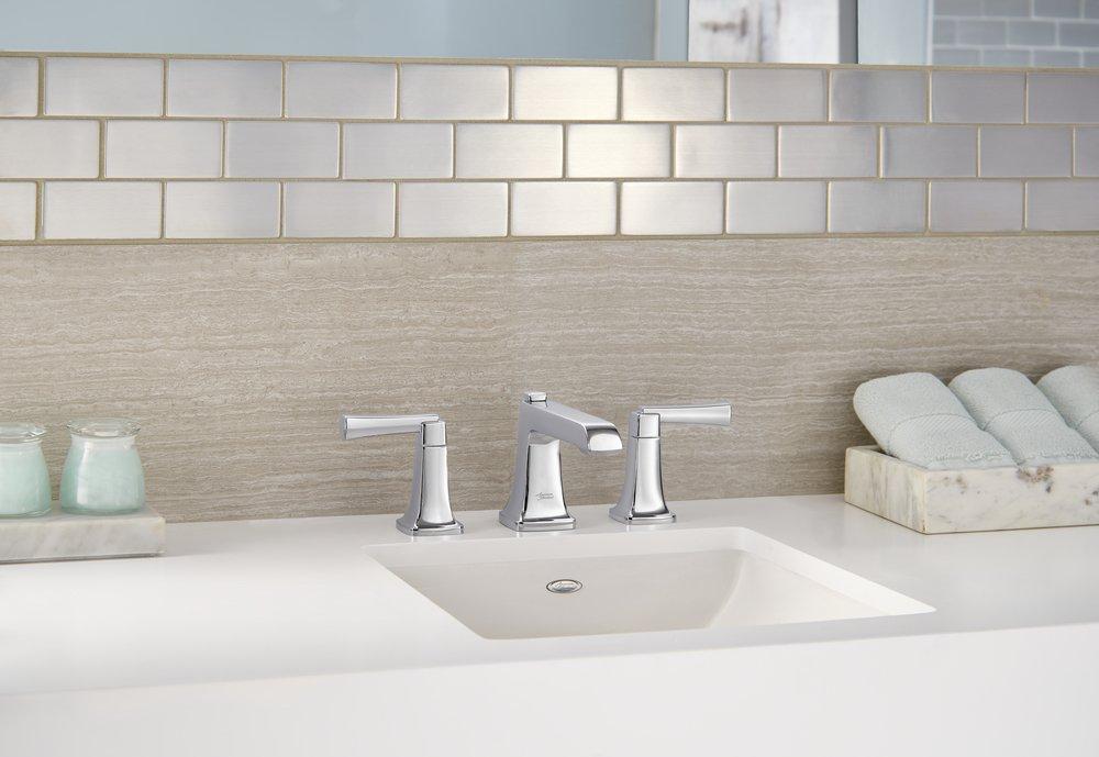 AMERICAN STANDARD American Standard 7353841.002 Townsend Two Handle Widespread Bathroom Sink Faucet 1.2 gpm