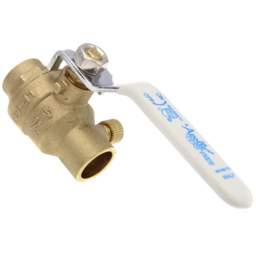 APOLLO VALVES Apollo Valves 95ALF20301 1/2 in. Brass Solder Stop & Waste Valve A95ALF20301