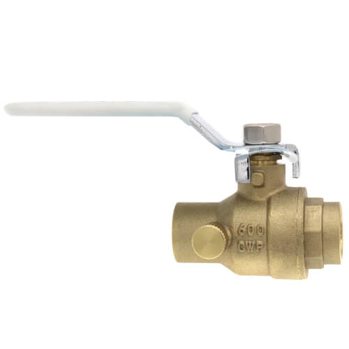 APOLLO VALVES Apollo Valves 95ALF20301 1/2 in. Brass Solder Stop & Waste Valve A95ALF20301
