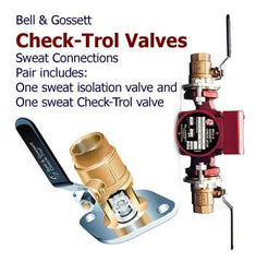 BELL & GOSSETT 101236 CHECK VALVES