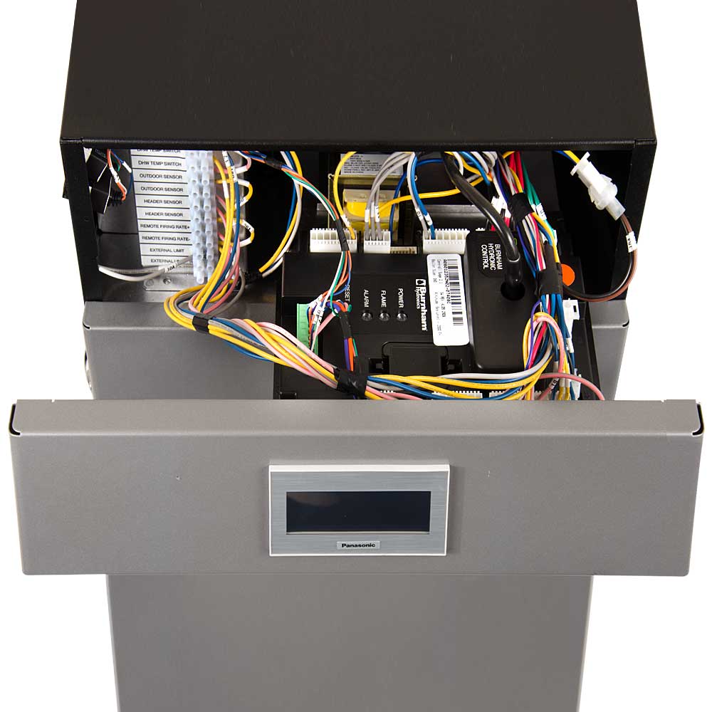 BURNHAM Burnham ALP105BW-4T02 ALP105B 83,000 BTU Output Condensing Boiler Wall or Floor Mount