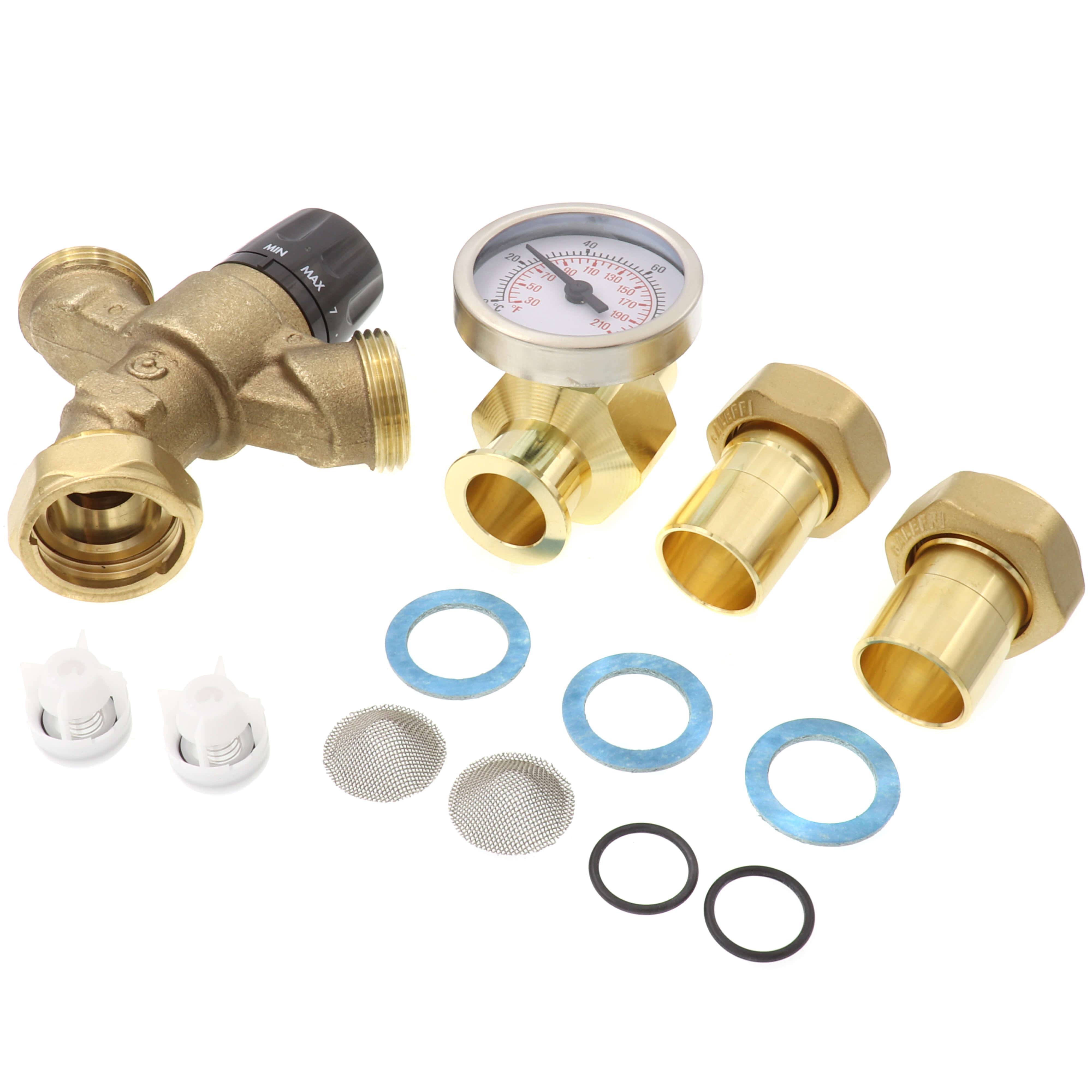 CALEFFI Caleffi 520519AC AngleMix 3-Way Mixing Valve 3/4
