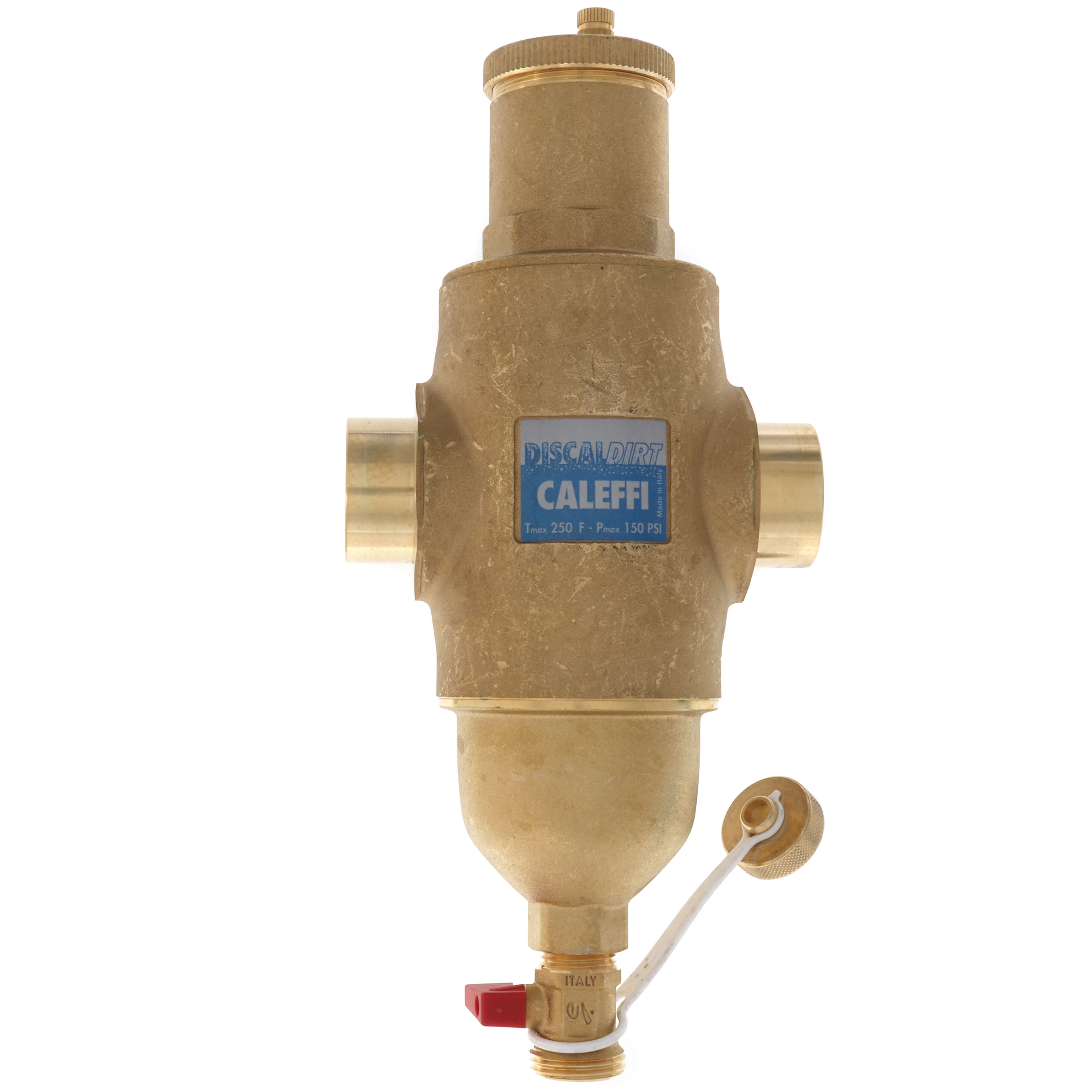 CALEFFI Caleffi 546097A DISCALDIRT Air & Dirt Separator 1-1/4 Sweat