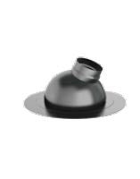 DURAVENT DuraVent 2PPS-F5 2 x 4 Adjustable Roof Flashing 0-25 Pitch