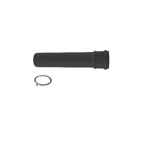 DURAVENT DuraVent 2PPS-36BC 2 x 36 PolyPro Black UV Resistant Single Wall Straight Pipe w/ LB2
