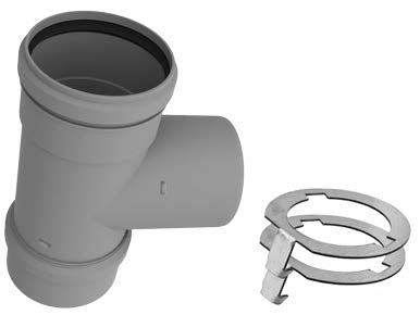 DURAVENT DuraVent 3PPS-TC 3 PolyPro Tee with Cap w/ LB2