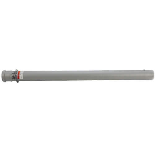 DURAVENT DuraVent 3PPS-36C 3 x 36 PolyPro Single Wall Straight Pipe w/ Locking Clamp