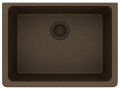 ELKAY Elkay ELGU2522MC0 Quartz Classic 24-5/8 x 18-1/2 x 9-1/2 Single Bowl Undermount Sink Mocha