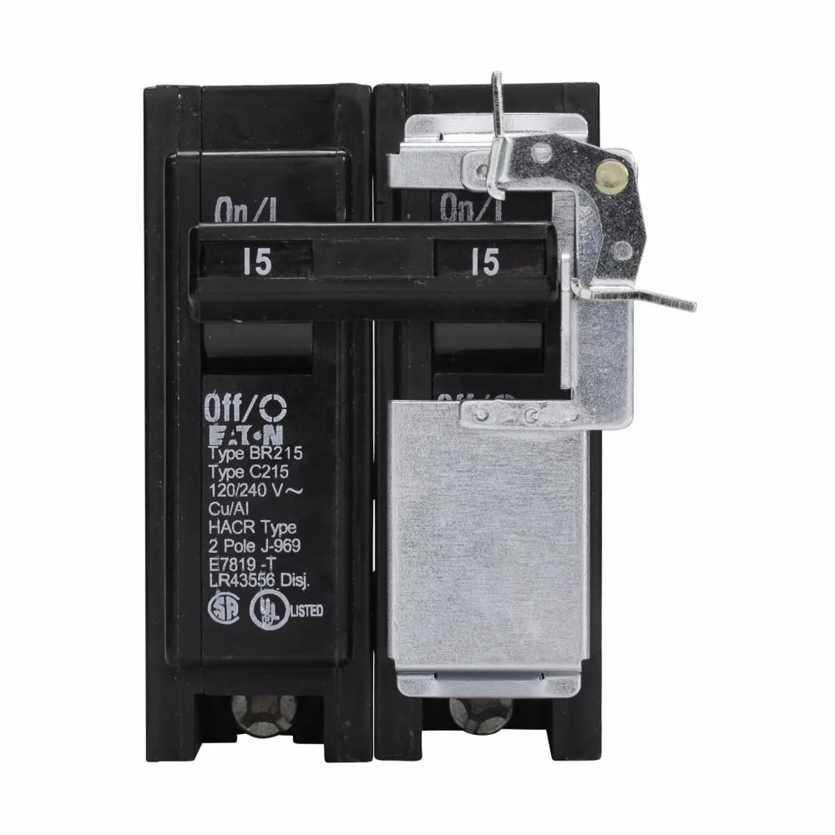 EATON Eaton BRML Mechanical Interlock with Type BR 2/3/4-Pole Breaker