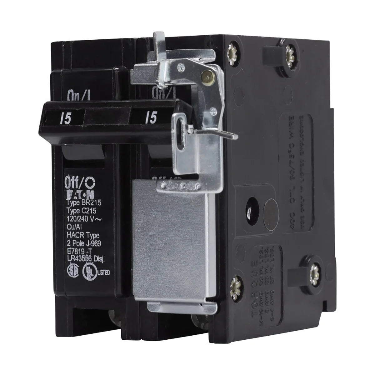 EATON Eaton BRML Mechanical Interlock with Type BR 2/3/4-Pole Breaker
