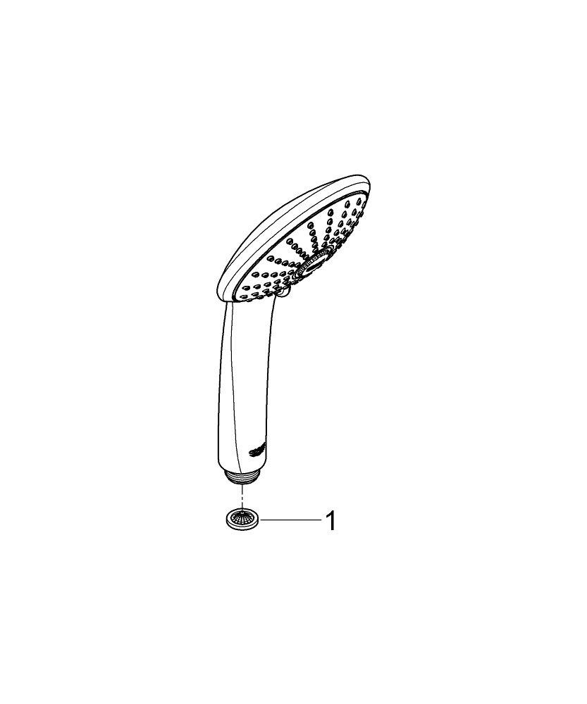 GROHE GROHE 26513000 Euphoria Multi Function Hand Shower 1.75 gpm