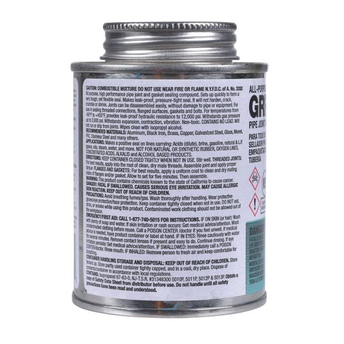 HERCULES Hercules 15-515 Grrip 8 oz. All Purpose Pipe Joint Compound