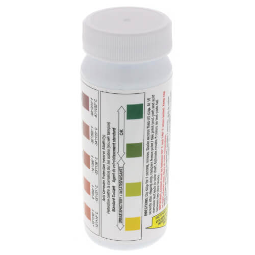 HERCULES Hercules 35-271 Cryo-Tek 2 x 5 in. White Test Strip