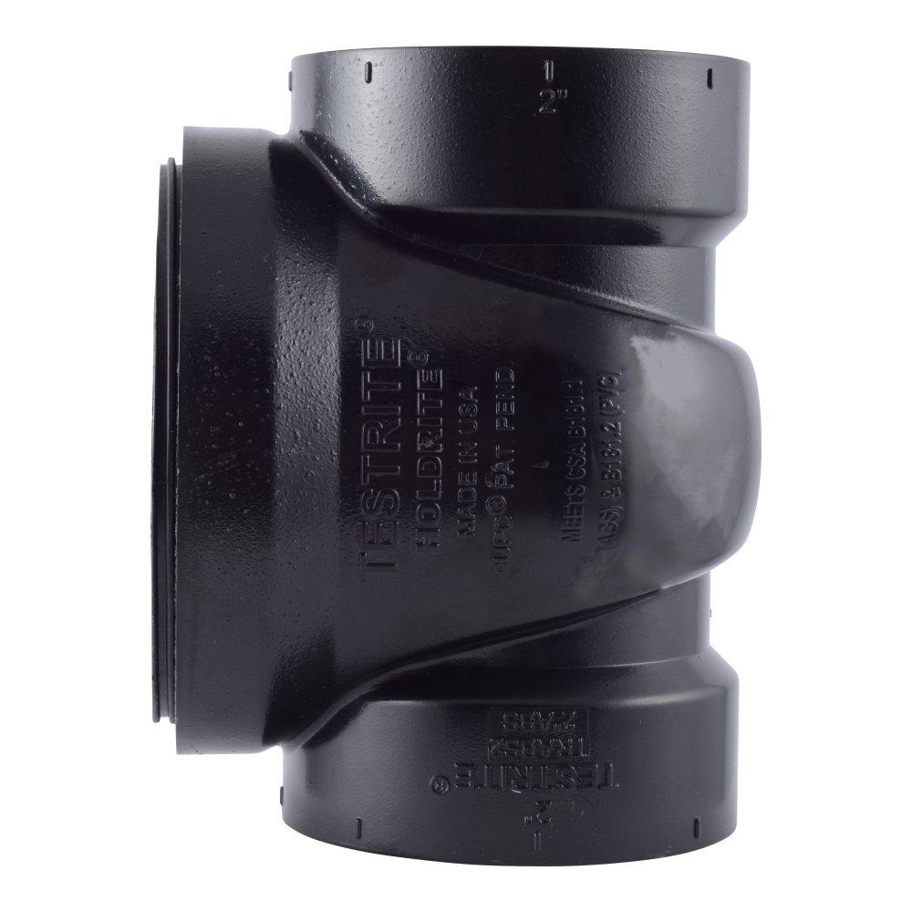 HOLDRITE HoldRite TRABS2A Testrite 2 in Cleanout DWV ABS Tee
