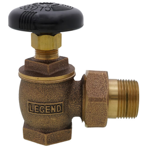 LEGEND VALVE Legend Valve 110-105 1 T-431 Radiator Valve 1 in FNPT x MNPT
