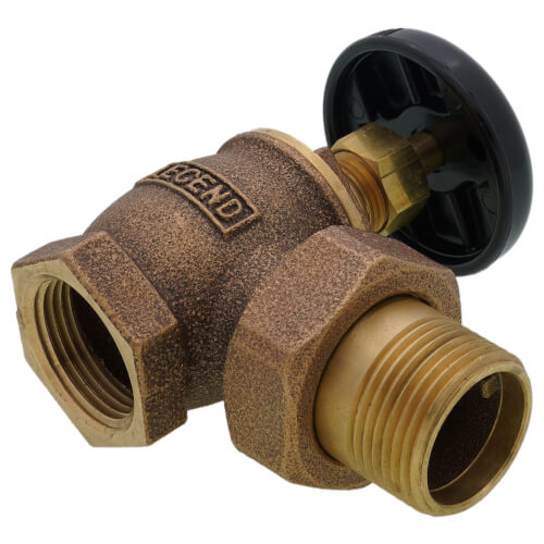 LEGEND VALVE Legend Valve 110-105 1 T-431 Radiator Valve 1 in FNPT x MNPT