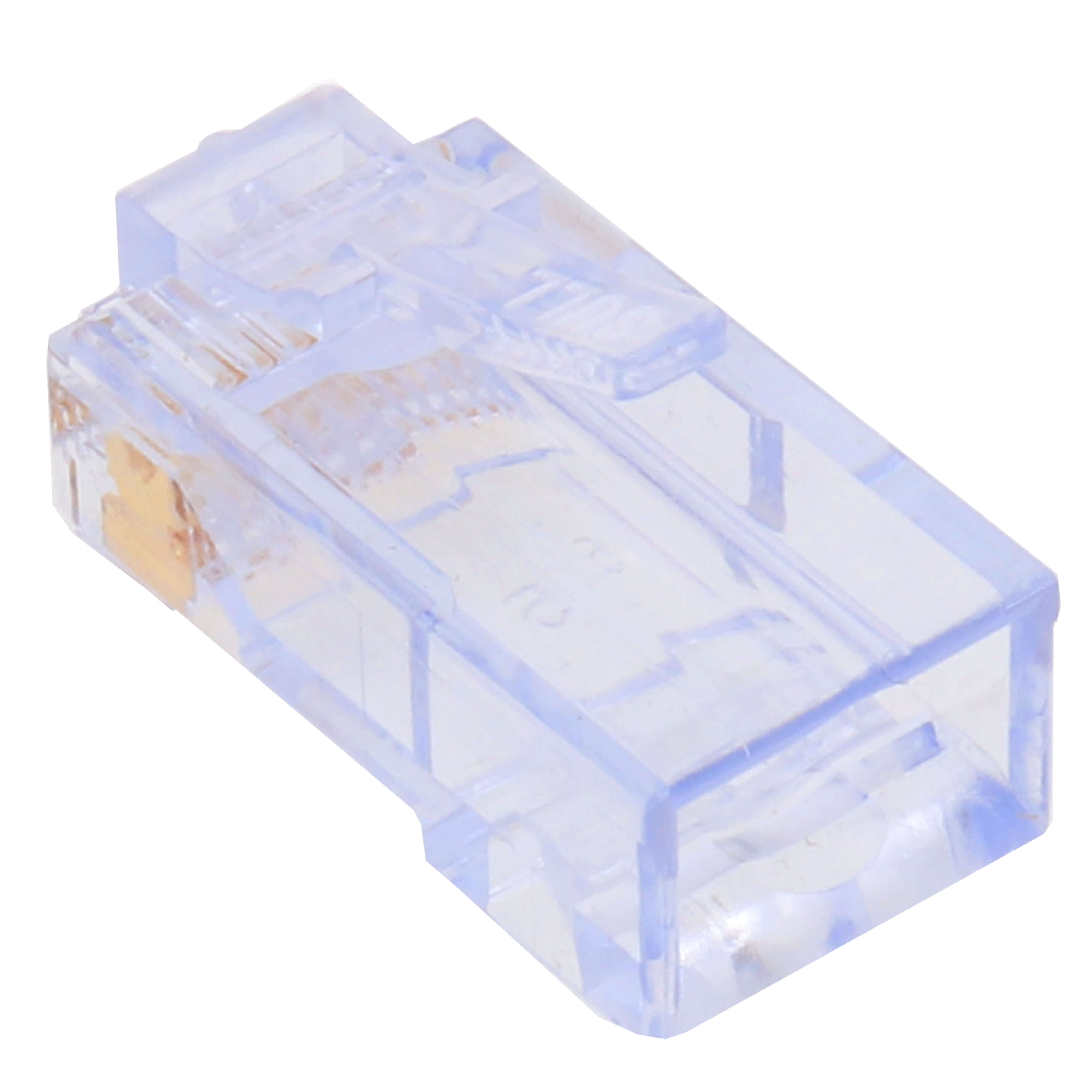 LEVITON Leviton 47613-EZ6 EZ-RJ45 CAT6 Plug, Clear