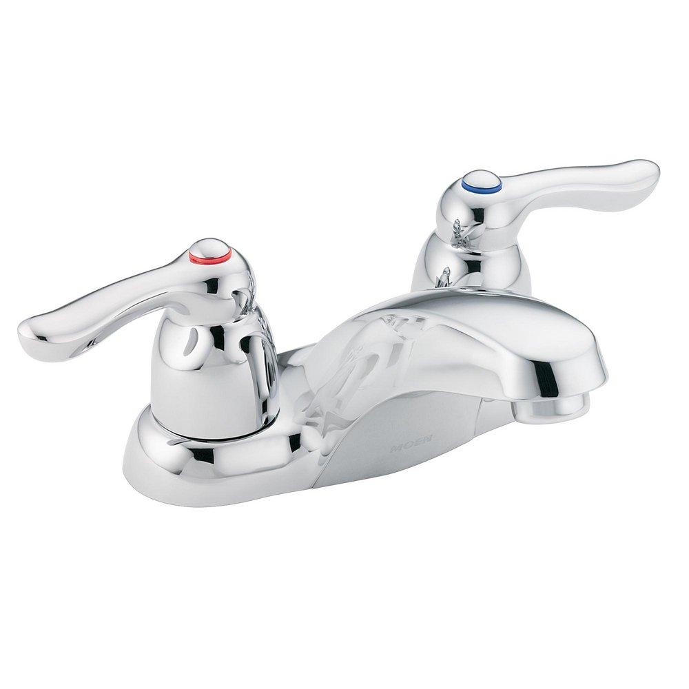 MOEN Moen 64922 Chateau Two Handle Centerset Bathroom Sink Faucet in Chrome