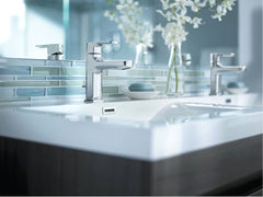 MOEN Moen 6900 Rizon Single Handle Monoblock Bathroom Sink Faucet in Chrome