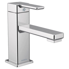 MOEN Moen S6710 90 Degree Single Handle Monoblock Bathroom Sink Faucet in Chrome