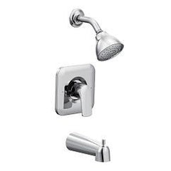 MOEN Moen T2813 Rizon One Handle Single Function Bathtub & Shower Faucet in Polished Chrome (Trim Only)