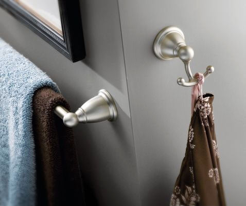 MOEN Moen YB2218BN Brantford 18 in. Towel Bar in Brushed Nickel