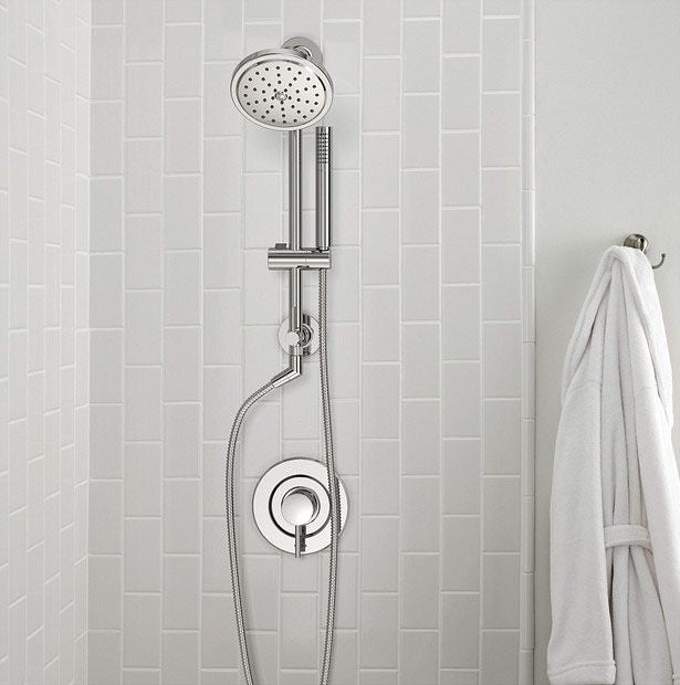 MOEN Moen TS3661NH Annex Shower Rail System with 2-Function Diverter in Chrome