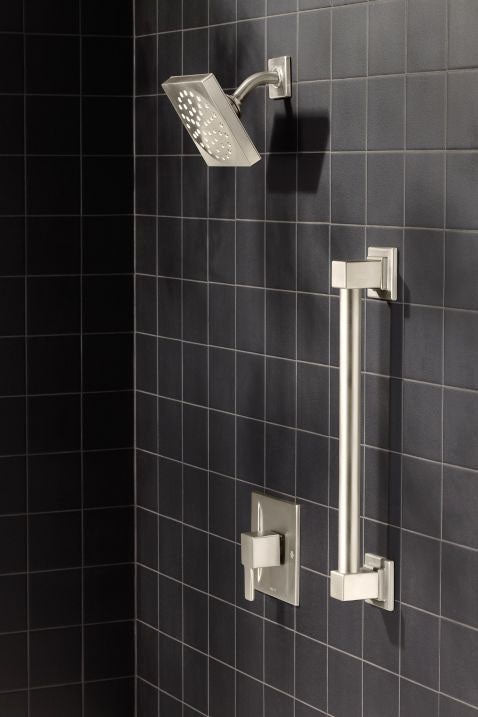 MOEN Moen YG8818BN 90 Degree 18 in. Grab Bar in Brushed Nickel