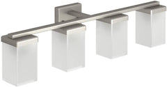 MOEN Moen YB8864BN 90 Degree 4-Light Vanity Light Fixture in Brushed Nickel