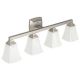 MOEN Moen YB5164BN Voss 4-Light Bath Globe Light 100 Watt