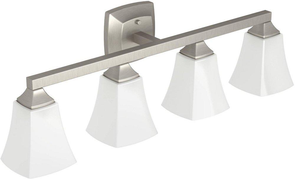 MOEN Moen YB5164BN Voss 4-Light Bath Globe Light 100 Watt