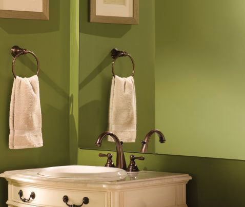 MOEN Moen YB5486ORB Kingsley Towel Ring in Oil Rubbed Bronze
