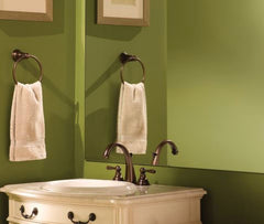 MOEN Moen YB5486ORB Kingsley Towel Ring in Oil Rubbed Bronze