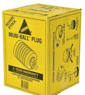 OATEY Oatey 262129 Muni-Ball Test Ball Plug 12 Inch