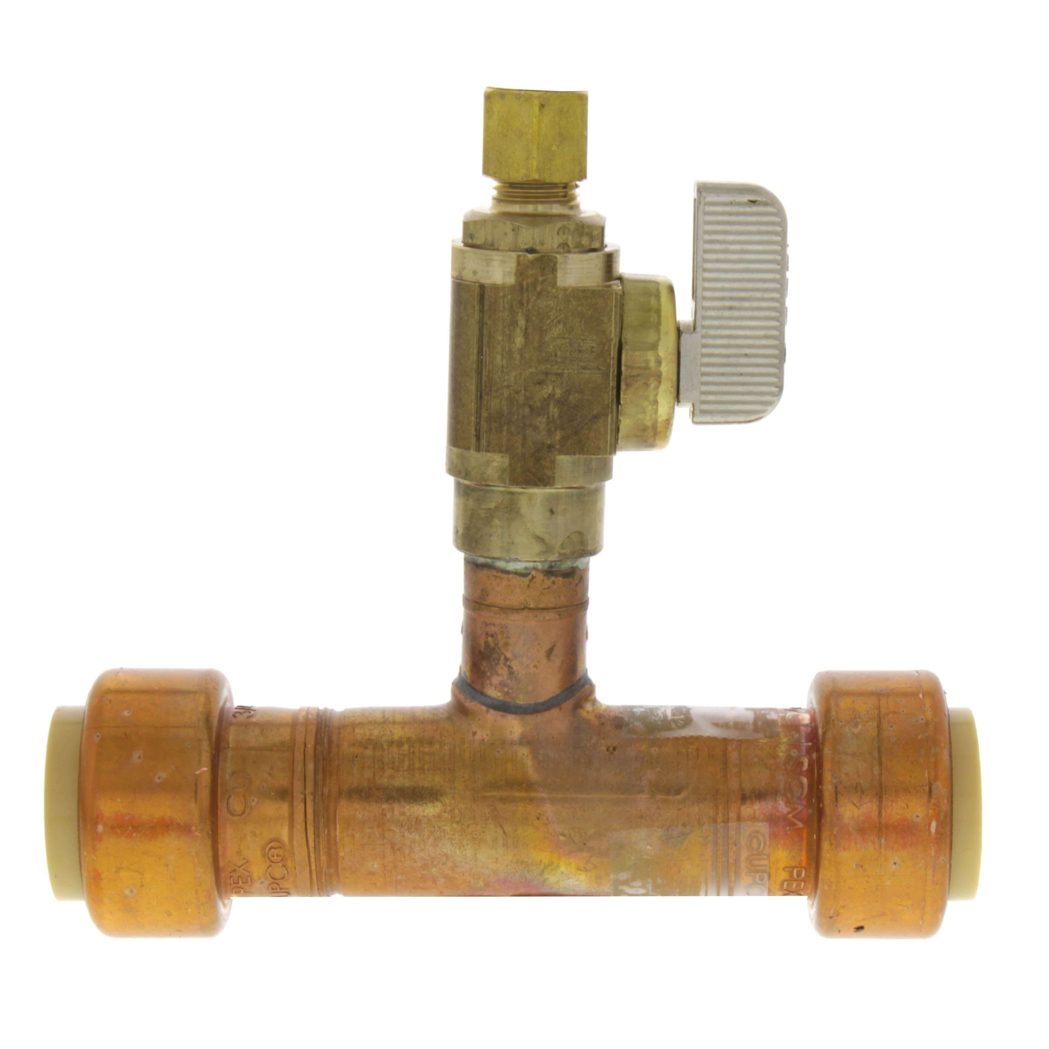SIOUX CHIEF Sioux Chief 601Q30V PDQ 3/4 x 1/4 in. Female Sweat x OD Compression Brass Water Supply Fitting