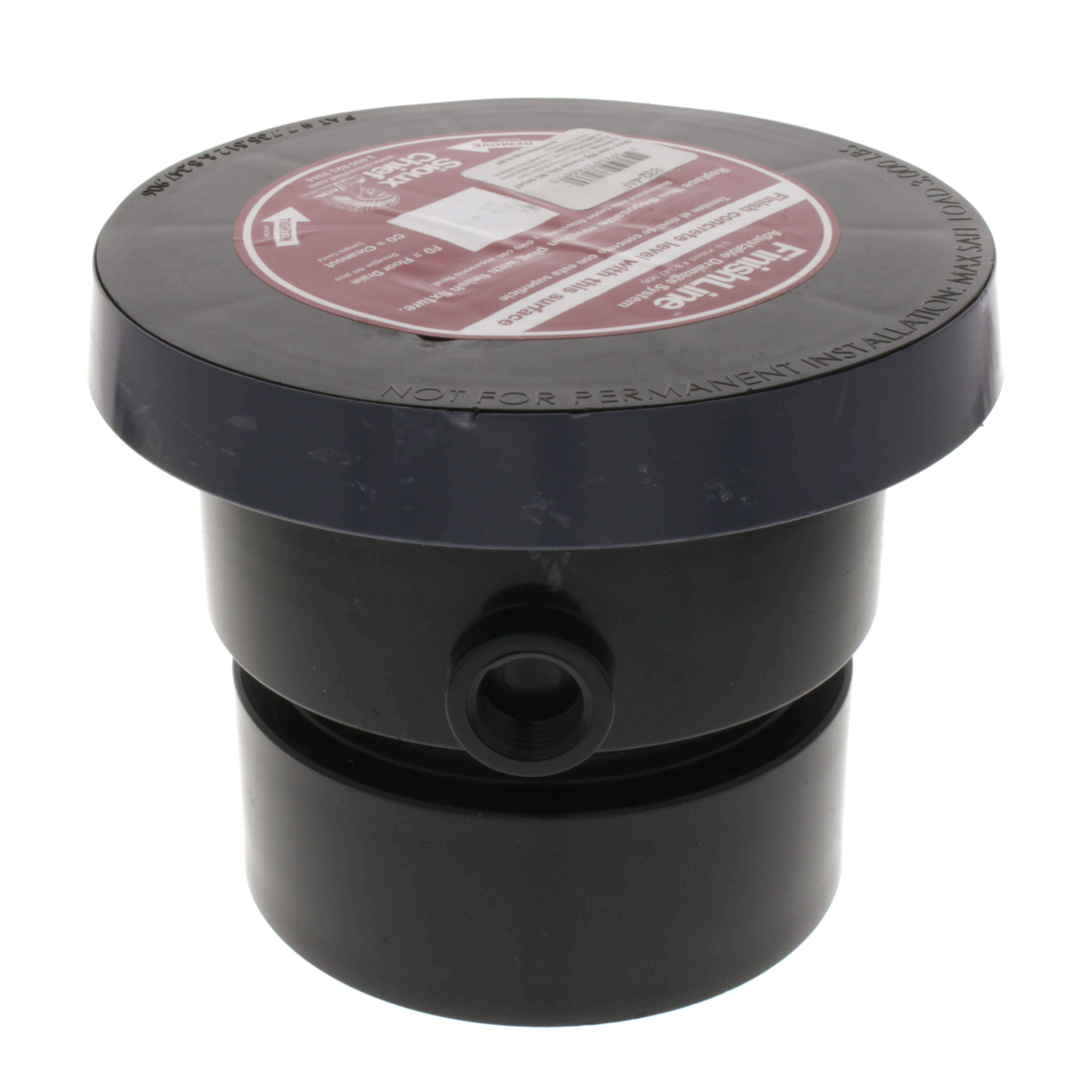 SIOUX CHIEF Sioux Chief 832-4AF FinishLine 4 in. Hub Plastic Floor Drain