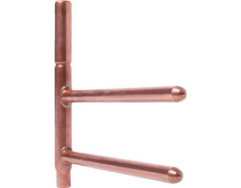 SIOUX CHIEF Sioux Chief 660-TS88 Mini-Rester 1/2 in. Copper and Plastic Female Sweat x Male Sweat Water Hammer Arrestor