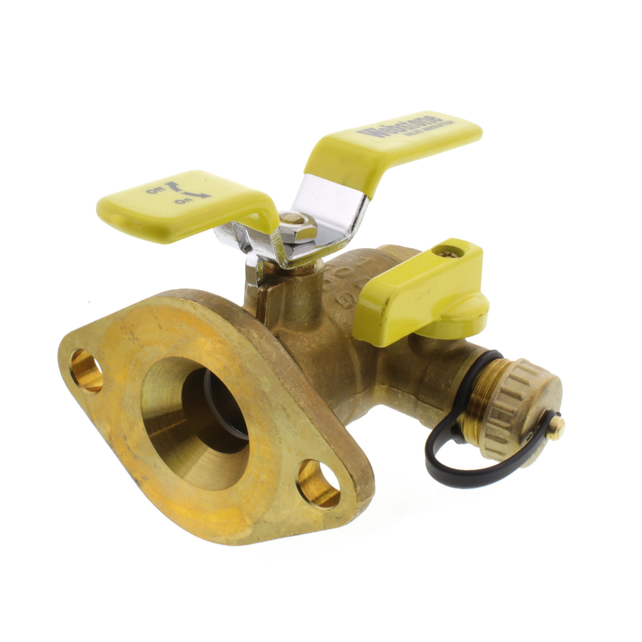 WEBSTONE Webstone 40414 1 IPS Isolator Flange with Drain