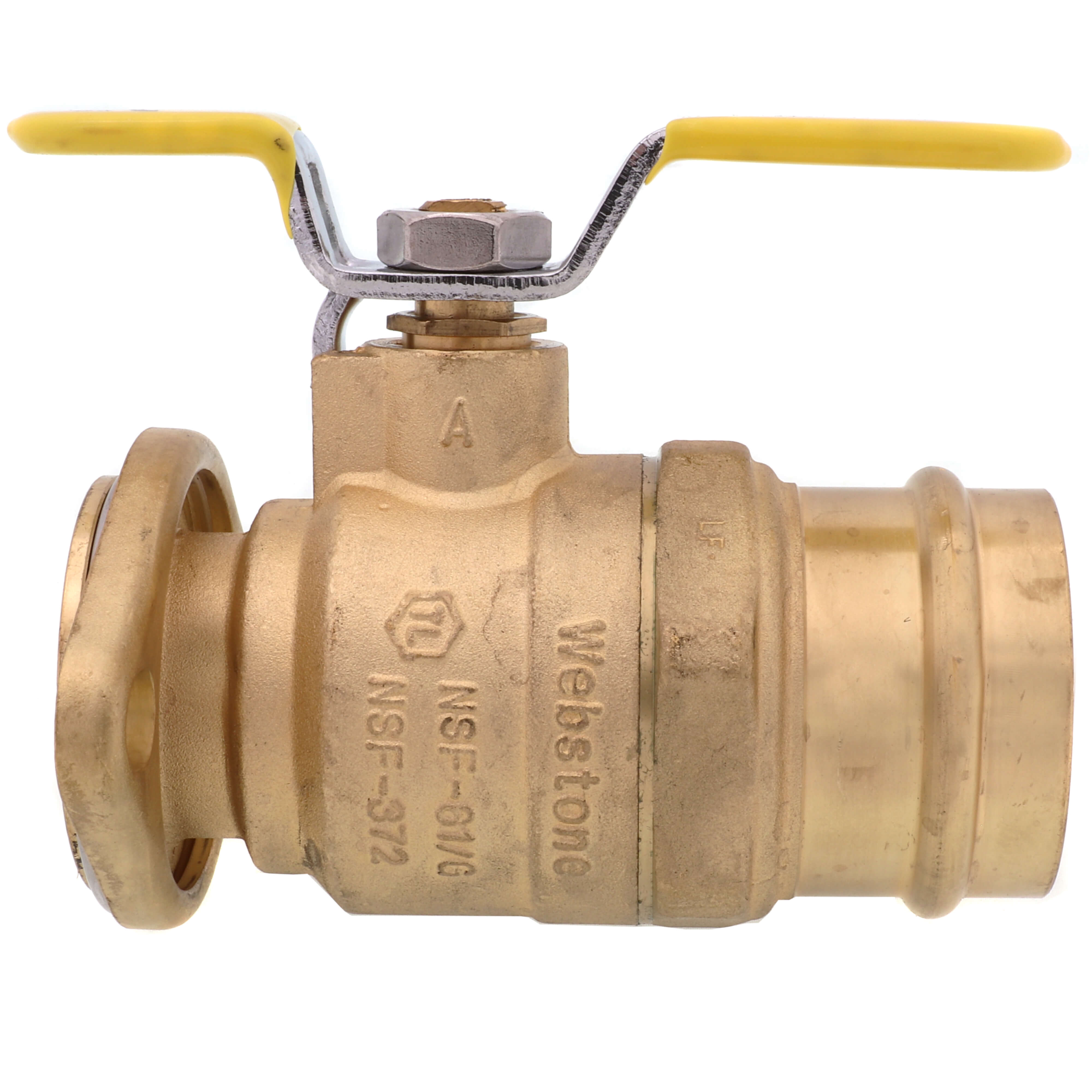 WEBSTONE Webstone H-81407WHV 2 Press x Rotating Flange Lead-Free Isolator w/ Rotating Flange