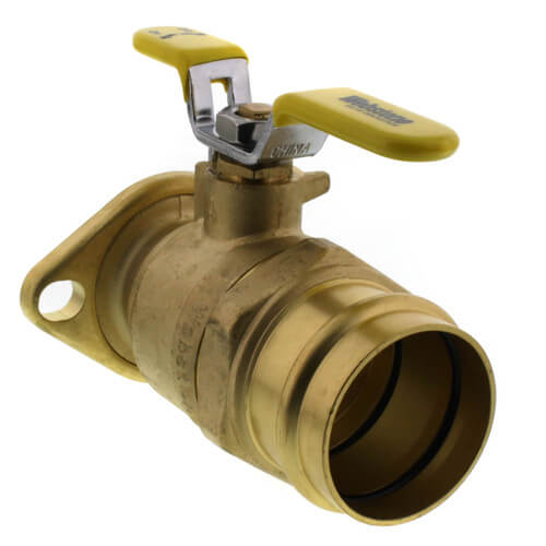WEBSTONE Webstone 81407HV 2 Press Full Port Forged Brass Uni-Flange Isolator Flange