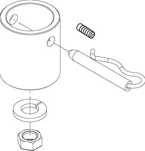 SCHNEIDER ELECTRIC Schneider Electric AM-731 Replacement Linear Linkage Kit For Mx51-720X (1-1/4-2 in VB-7xxx)
