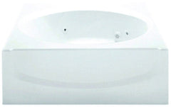 Aquatic 2760410L-WH Alana II 60 x 42 Soaker Alcove Bathtub with Left Drain