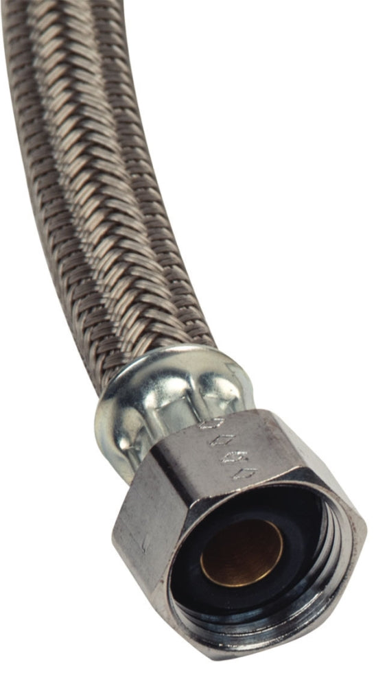 BRASSCRAFT BrassCraft B1-30AF Faucet Water Supply Connector 3/8 x 1/2 Compression x FPT 30 Length
