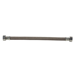 BRASSCRAFT BrassCraft B812AF Speedi Plumb Plus 1/2 x 12 in. Braided PVC Sink Flexible Water Connector