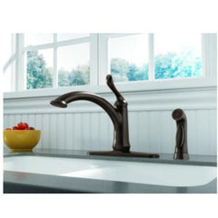 DELTA FAUCET Delta Faucet 1353-DST Linden Single Handle Kitchen Faucet 1.8 gpm (Each) Replacement 1353-DST