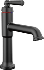 DELTA FAUCET Delta Faucet 536-BLMPU-DST Saylor Single Handle Bathroom Sink Faucet in Matte Black
