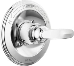 DELTA FAUCET Delta Faucet BT13010 Foundations Single Handle Pressure Balancing Valve Trim in Chrome