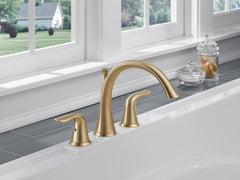 DELTA FAUCET Delta Faucet T2738-CZ Lahara Two Handle Roman Tub Faucet Power Trim Only