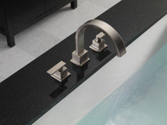 DELTA FAUCET Delta Faucet T2753-SS Vero® Two Handle Roman Tub Faucet Power (Trim Only)